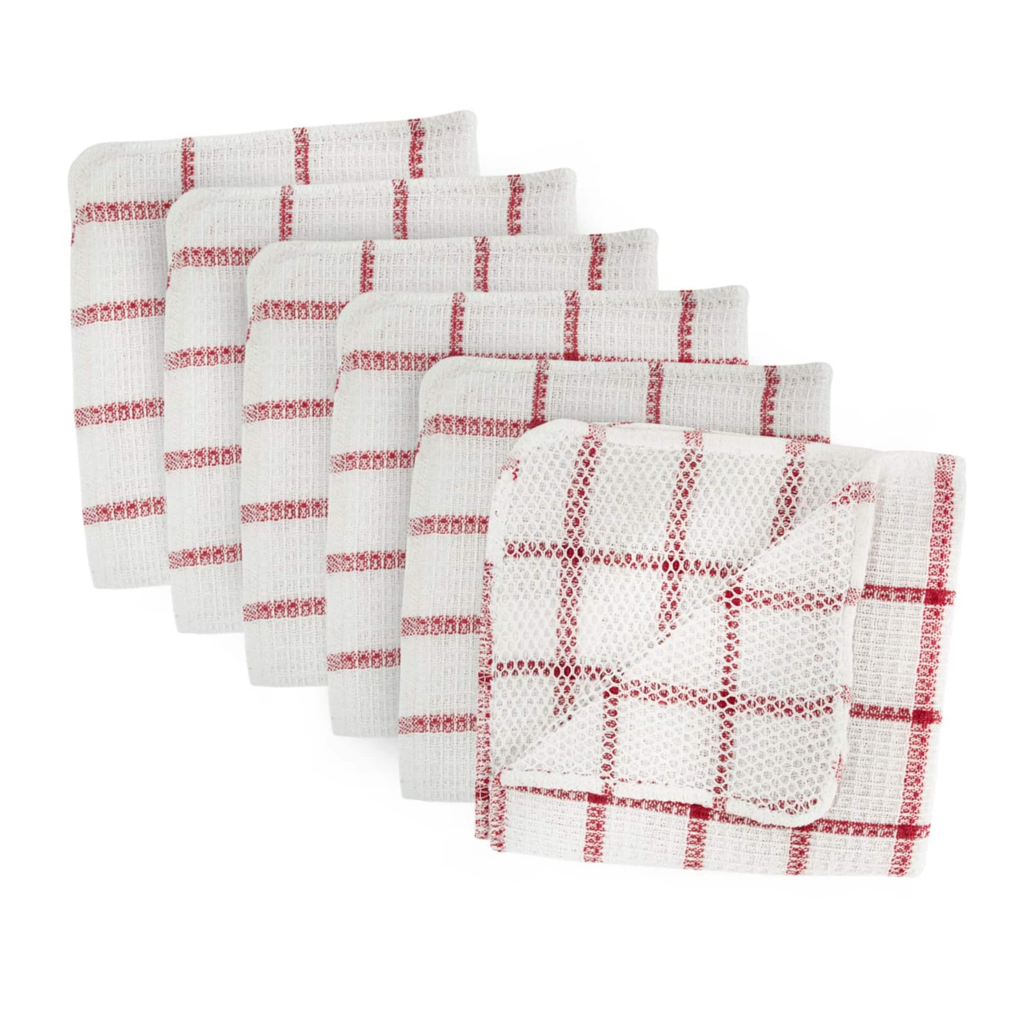 Red Scrubber Dishcloth, 6ct.